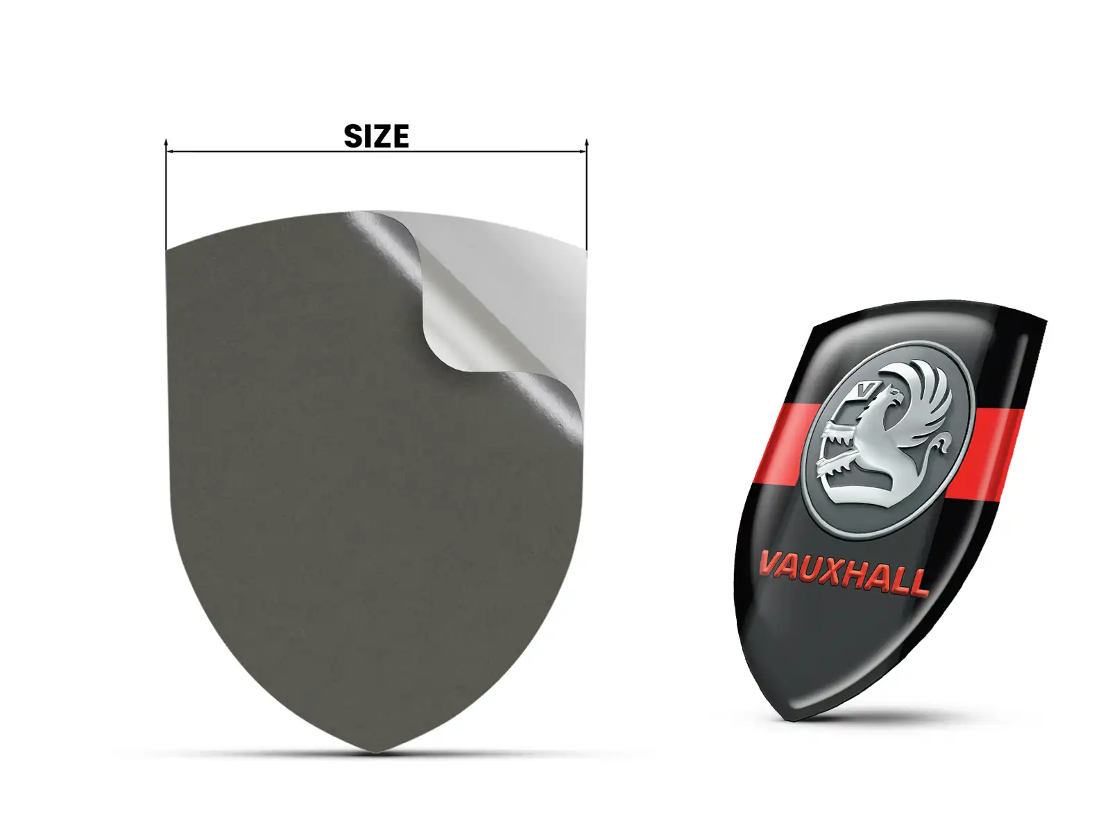 Vauxhall Autocollants Permanents Qualité Perso Moderne